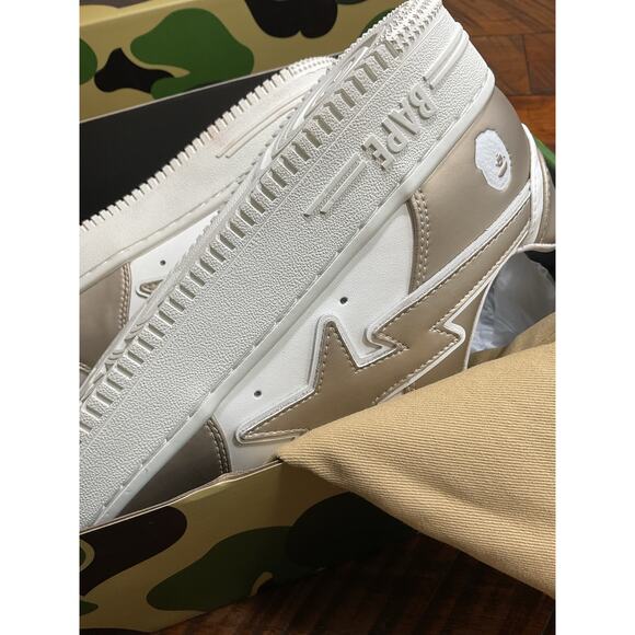 A Bathing Ape Bape Sta #4 Beige main image 10
